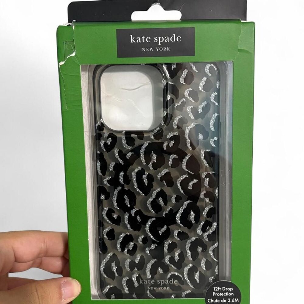 Kate-spade-new-york Black and Silver Phone-cases